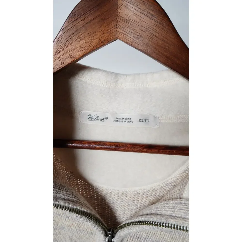 Woolrich ivory knit